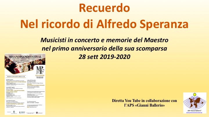 Maestro Alfredo Speranza