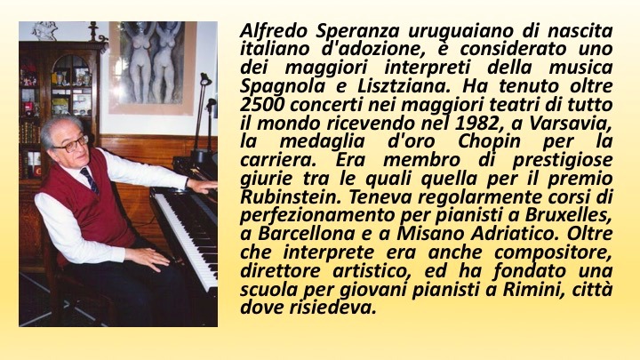 Maestro Alfredo Speranza
