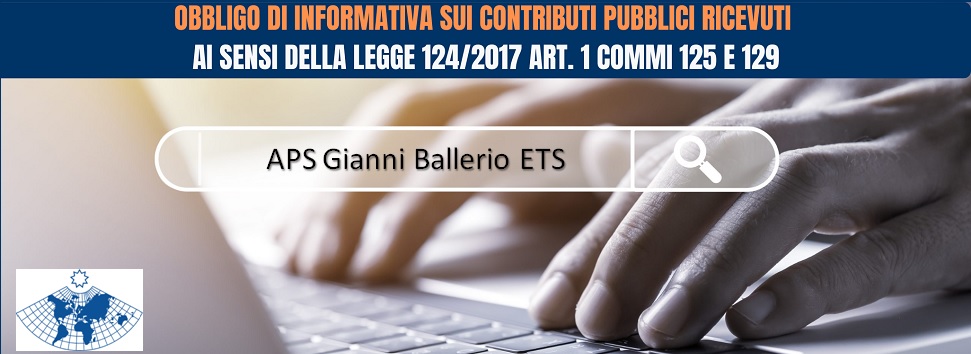 Rendicontazione dei contributi pubblici