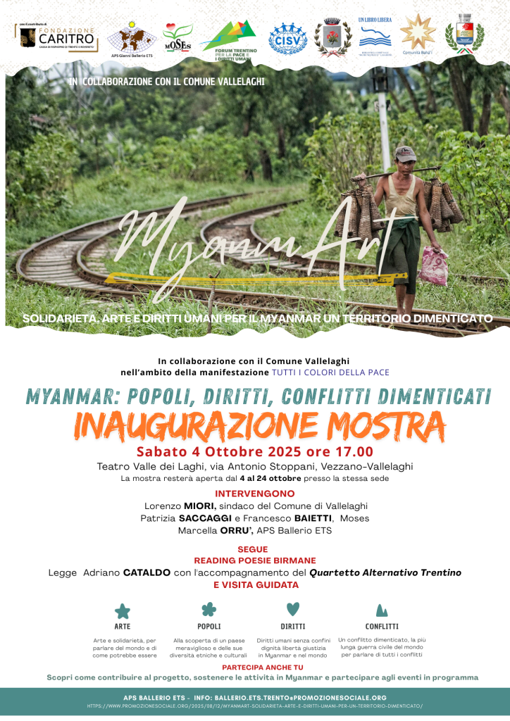 myanmart e la mostra a vezzano