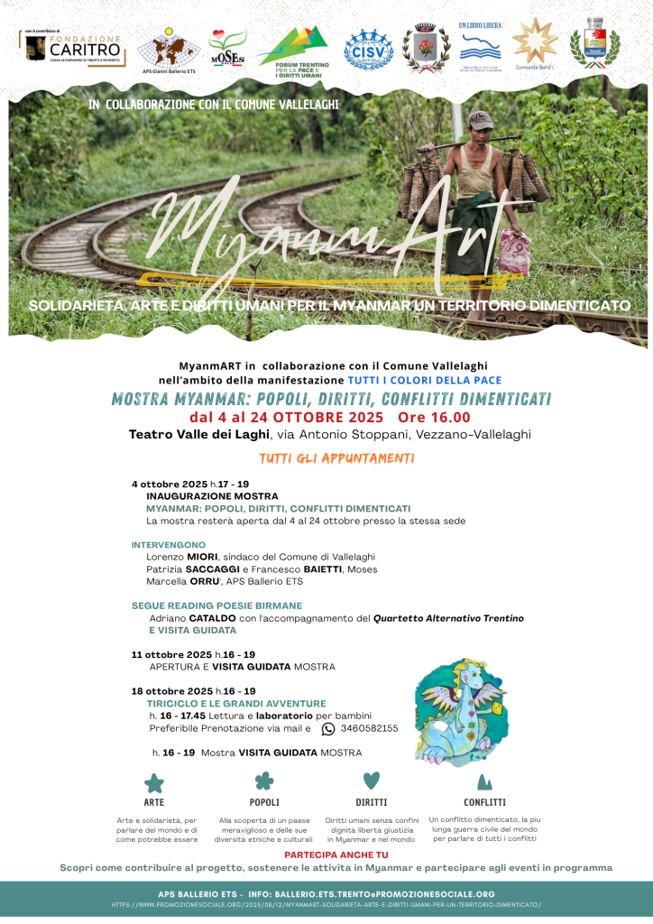 myanmart e la mostra a vezzano